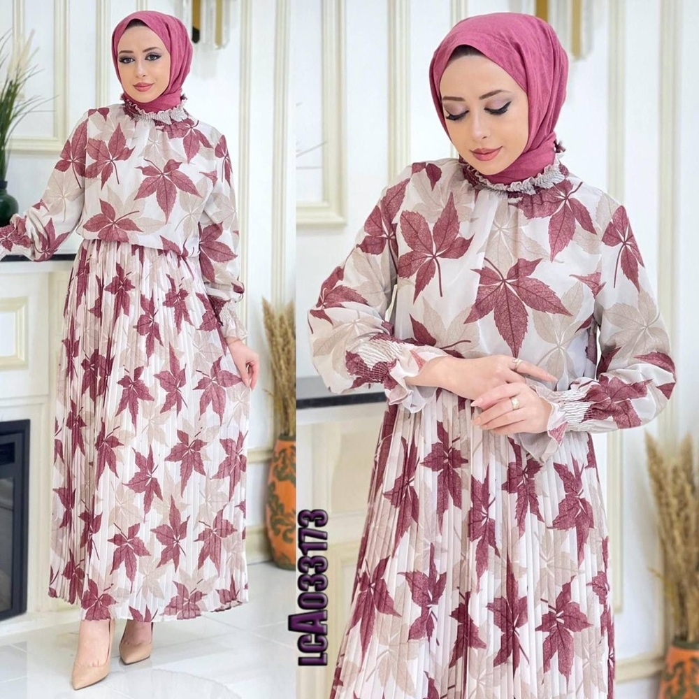 Floral maxi modest dresses!